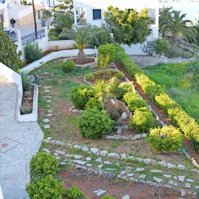 Sunrise Agistri garden