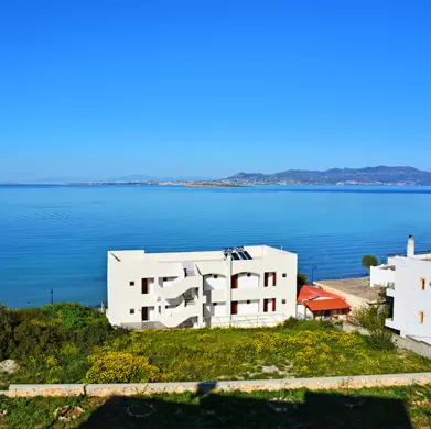 Sunrise Agistri panoramic sea view - Saronic Gulf