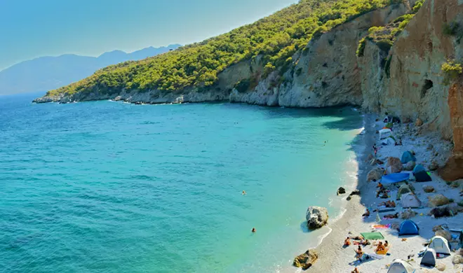 Chalikiada beach, Agistri